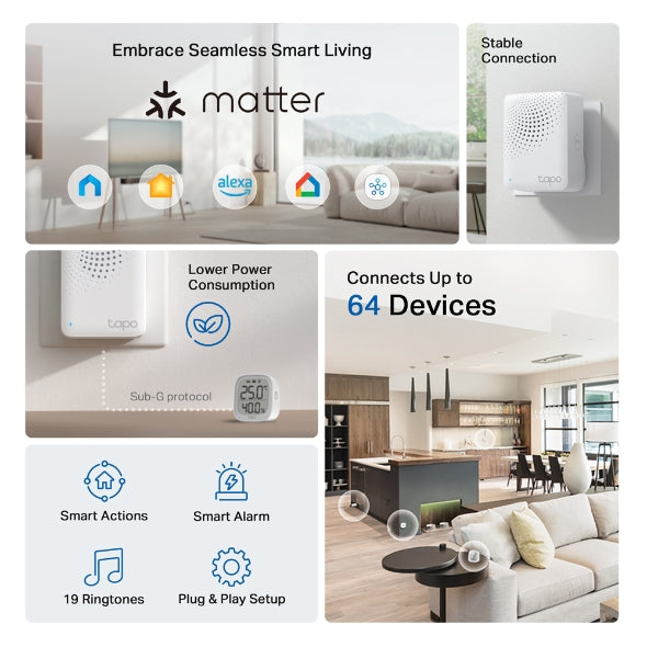 Smart Hub with Chime Tapo H100