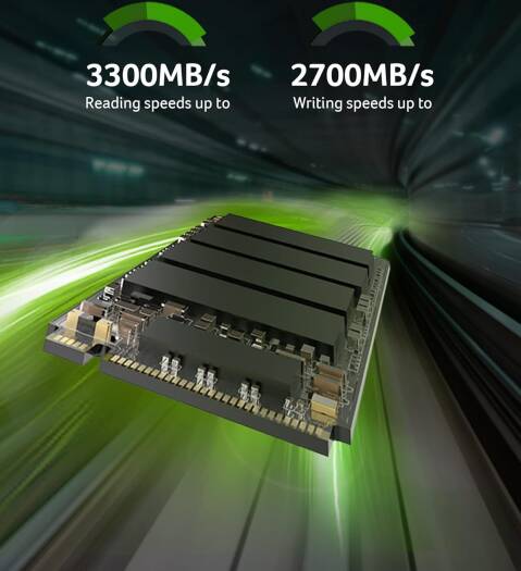 Acer FA100 M.2 2280 PCIe Gen3 x4, NVMe 1.4 Interface Internal SSD, 1TB Capacity, Up to 3200 MB/s Sequential Read & 2200MB/s Sequential Write, Black | BL.9BWWA.120